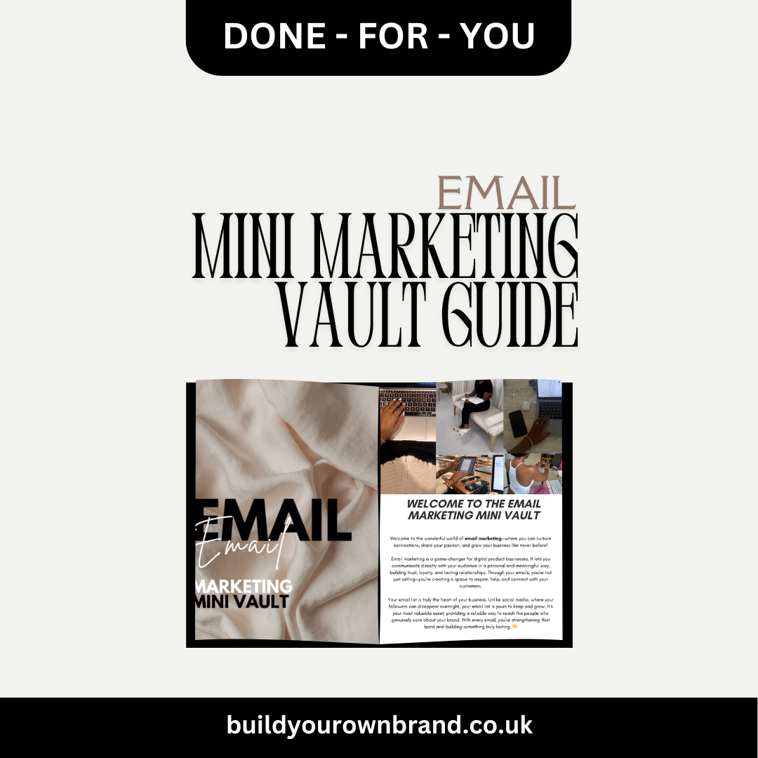 Email Marketing Mini Vault: Blueprint to Building Loyal Connections