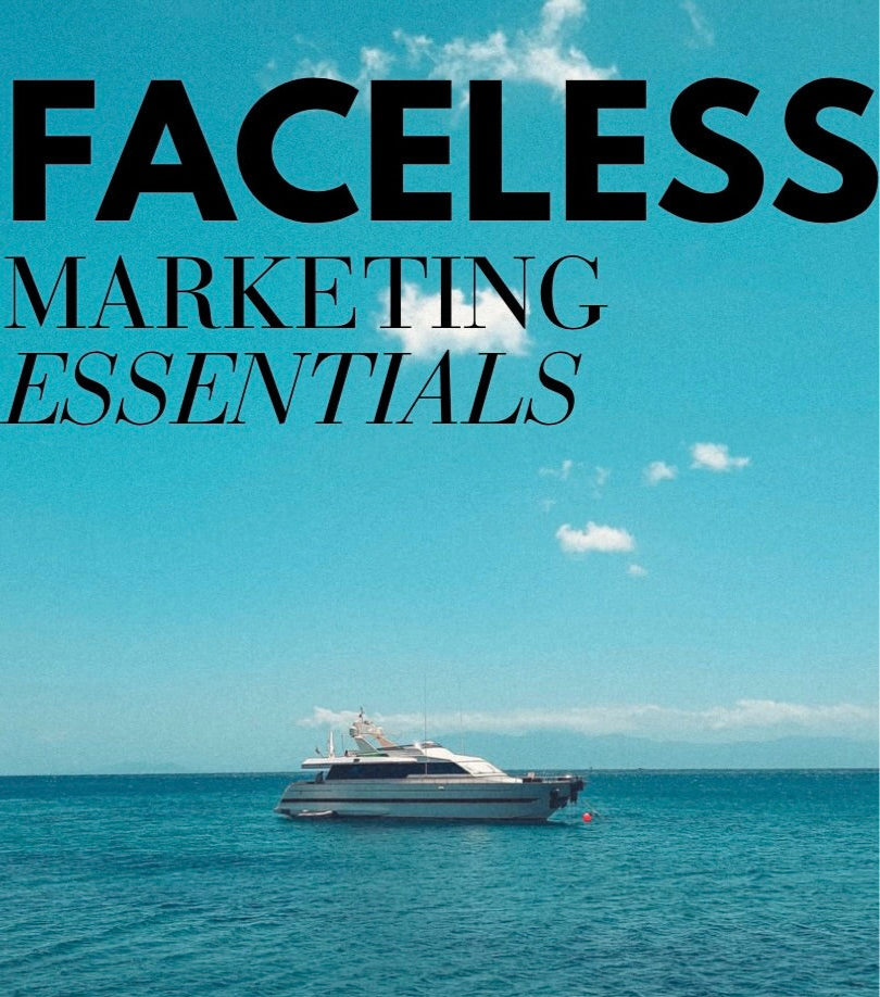 Faceless Success: Your Step-by-Step Guide to Building a Profitable Digital Brand Without Showing Your Face