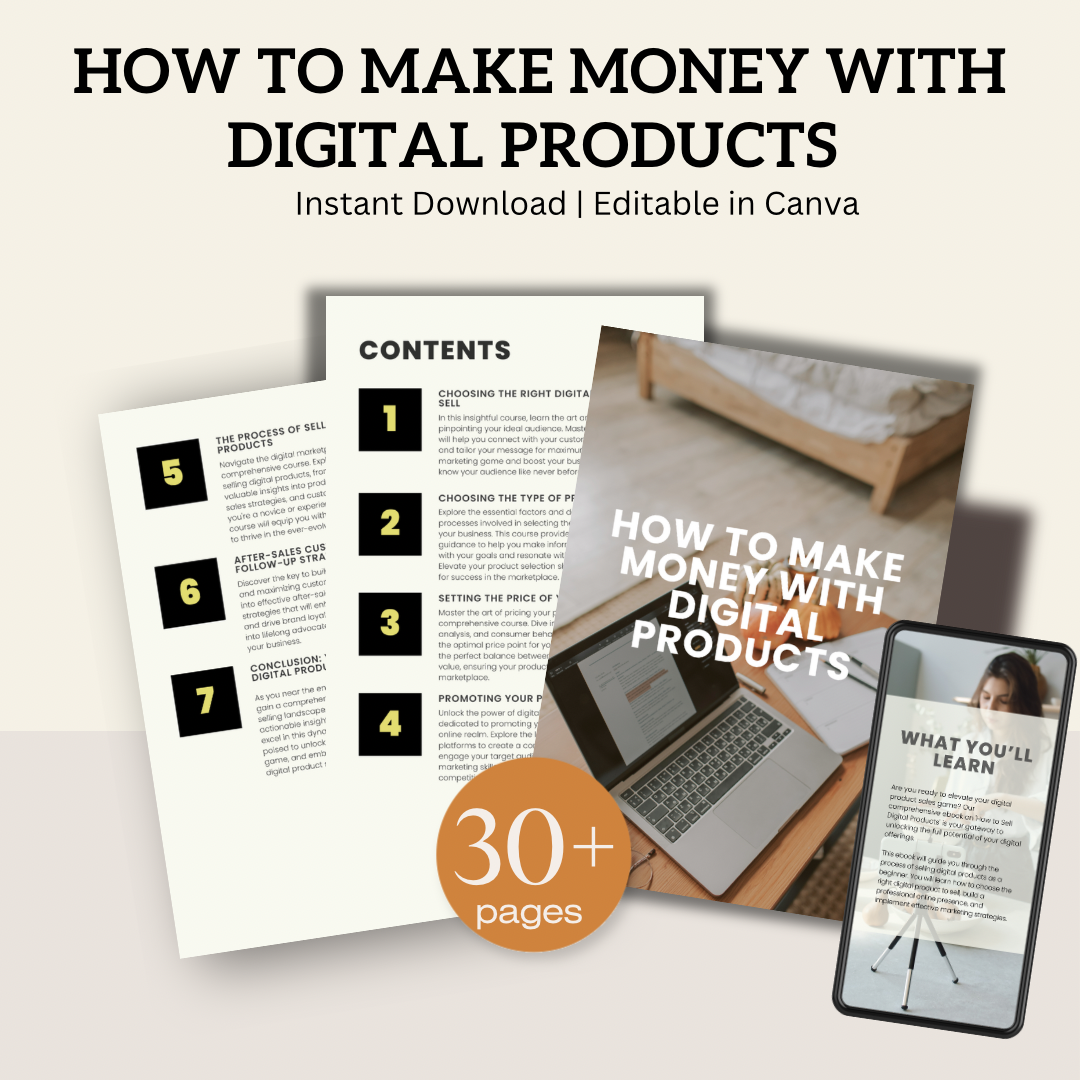 How to Make Money with Digital Products – Step-by-Step Guide 💻