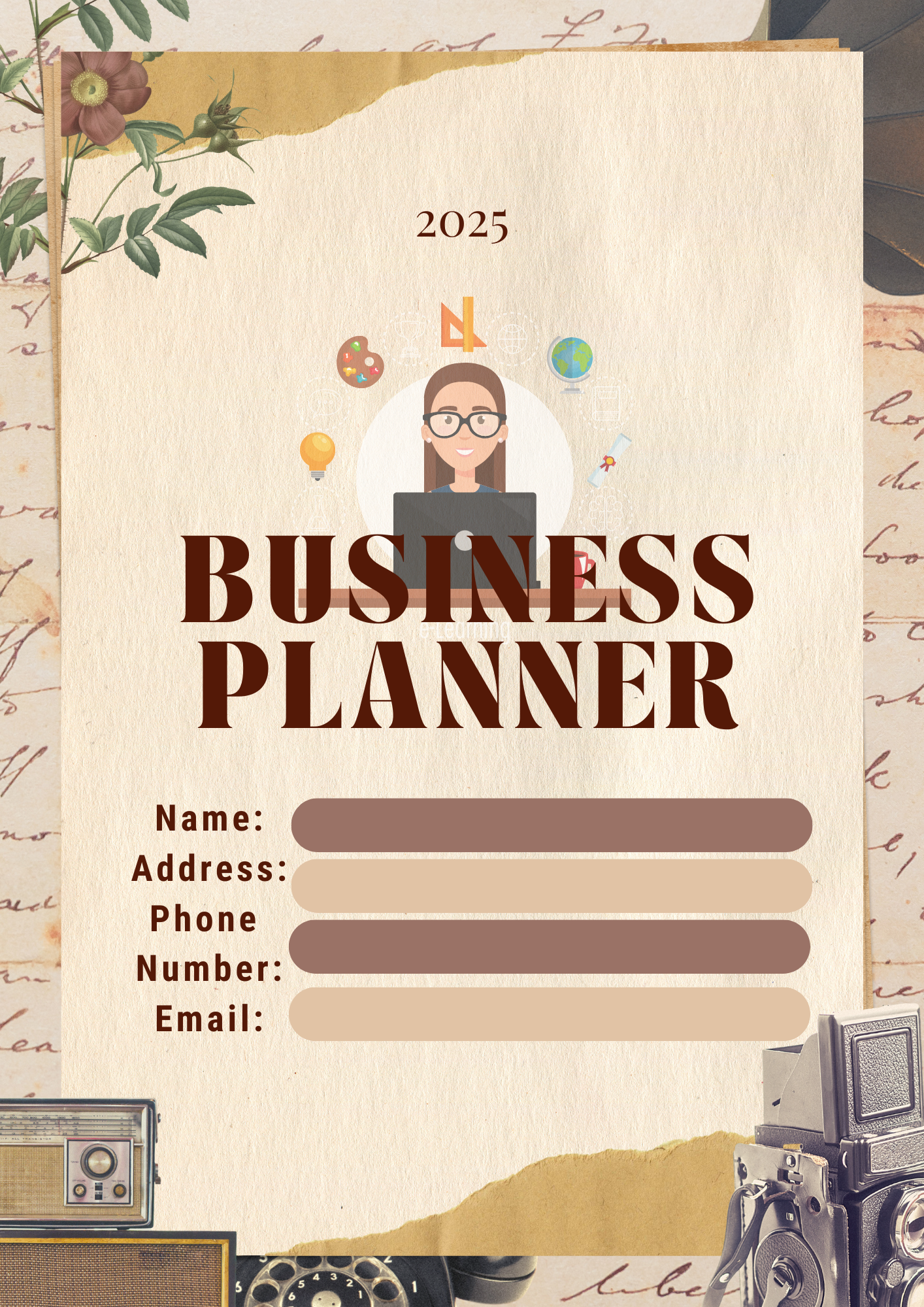 40-Page Ultimate Business Planner – Organize, Plan & Succeed!