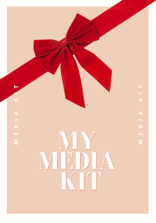 Editable Influencer Media Kit Template for Creators & Tech Girls (Canva)”